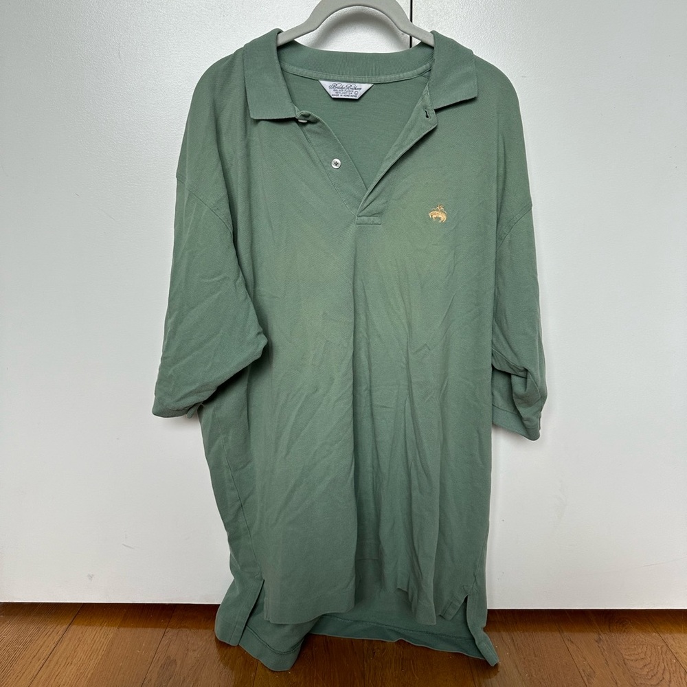 Brooks Brothers Green Polo